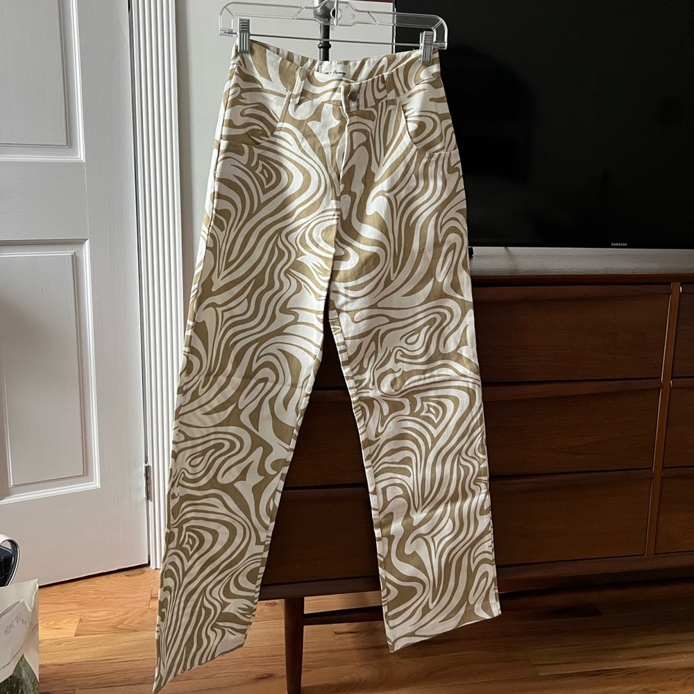 Zebra Print Pants